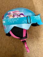 Uvex Skihelm mit Skibrille, Pinguin Design, Grösse 52-54