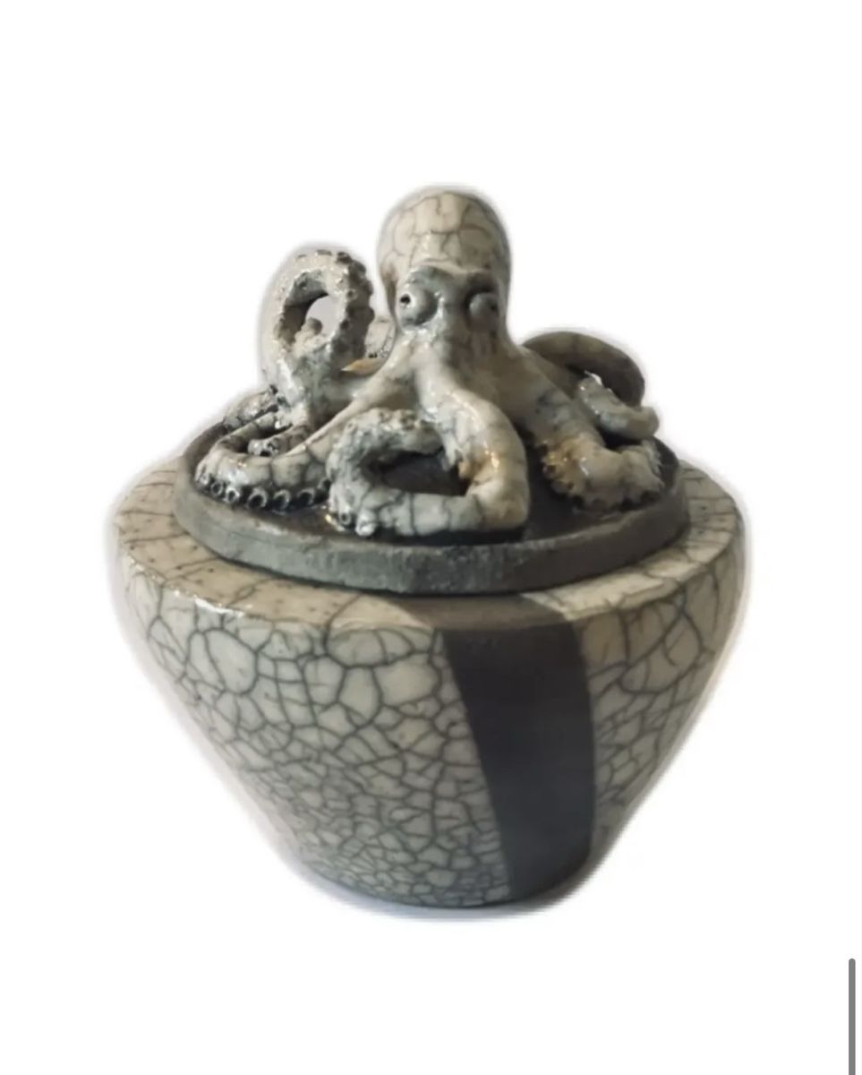 Vasi & Recipienti: Vaso con coperchio in ceramica – Nuovo (secondo la descrizione) da Savigny venduto da Althea0202