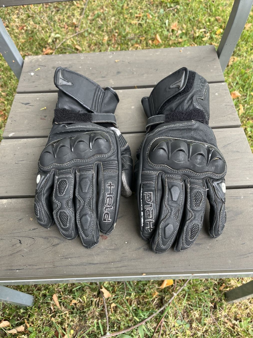 Held Gants & mitaines : Held Evo-Thrux Motorradhandschuhe schwarz, Grösse 10 – D'occasion à Linden par tho_dr62 1