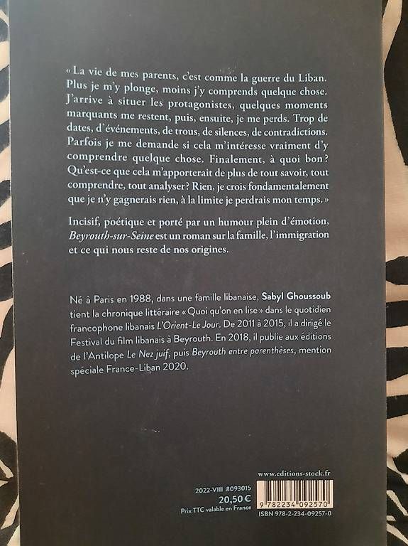 Libri: Livre Beyrouth-sur-Seine – Usato da Sierre venduto da babibouchette01 1
