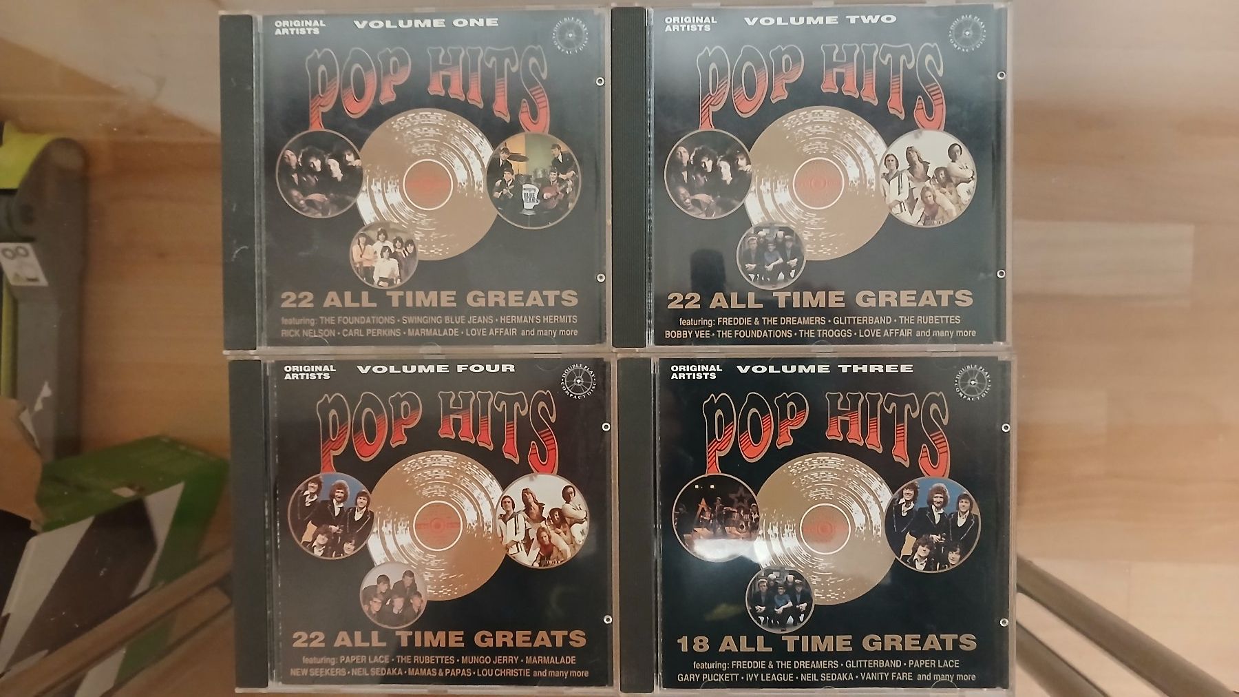 CD: POP HITS Vol.1-4 (SET) – Usato da hinwil venduto da tho_j6kz