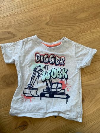 Herziges Bagger T-Shirt 98 von Dopo Dopo Boys