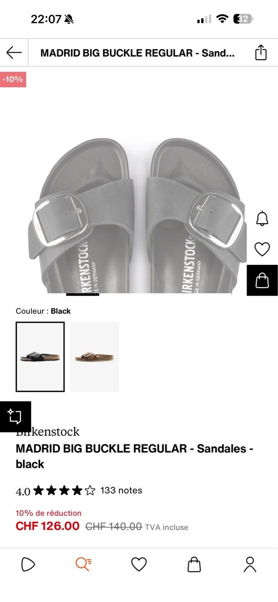 Birkenstock Scarpe da donna: Birkenstock Madrid Big Buckle – Usato da Sion venduto da kedelazic 4
