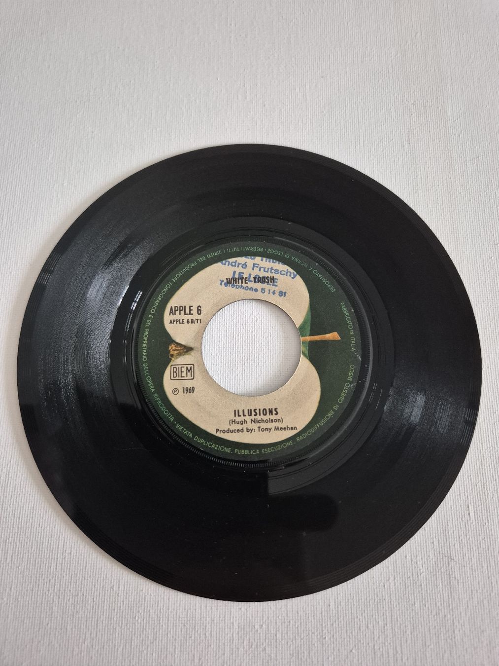 Dischi in vinile: Trash Road to Nowhere -  Illusions - Single 7 , IT – Usato da Uster venduto da newwave0 3