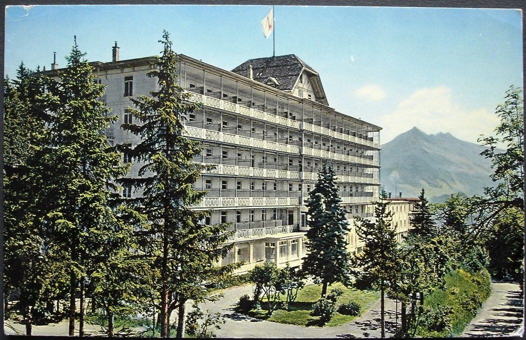 Ansichtskarten: LEYSIN Hôtel le Chamossaire – Gebraucht aus Jona von philajona