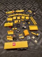 Diverse Lego Baumaschinenteile usw. gelb schwarz