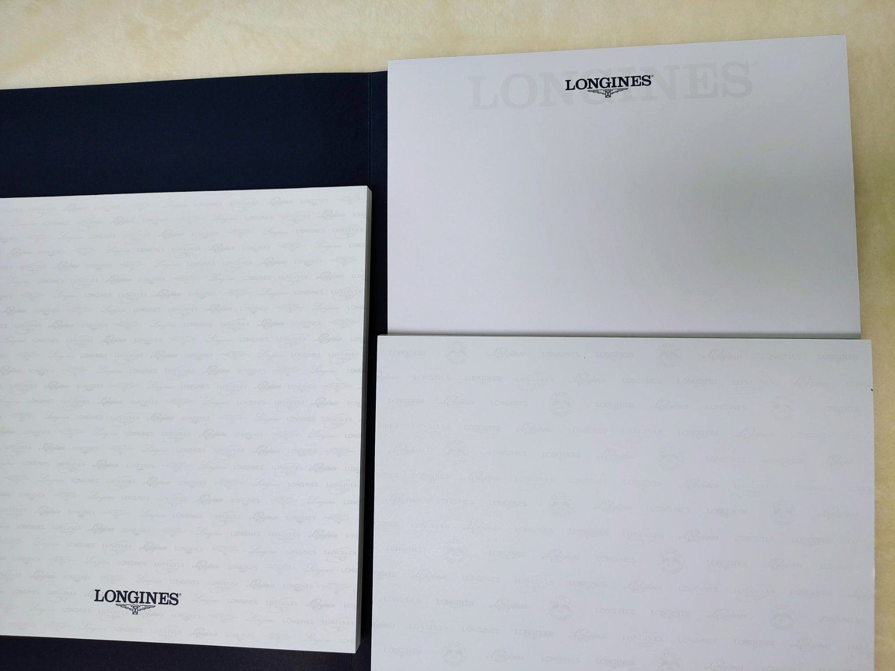 Schreibblöcke: Longines, lot de 3 blocs-notes – Neu (gemäss Beschreibung) aus Péry von Sodubavallon 4