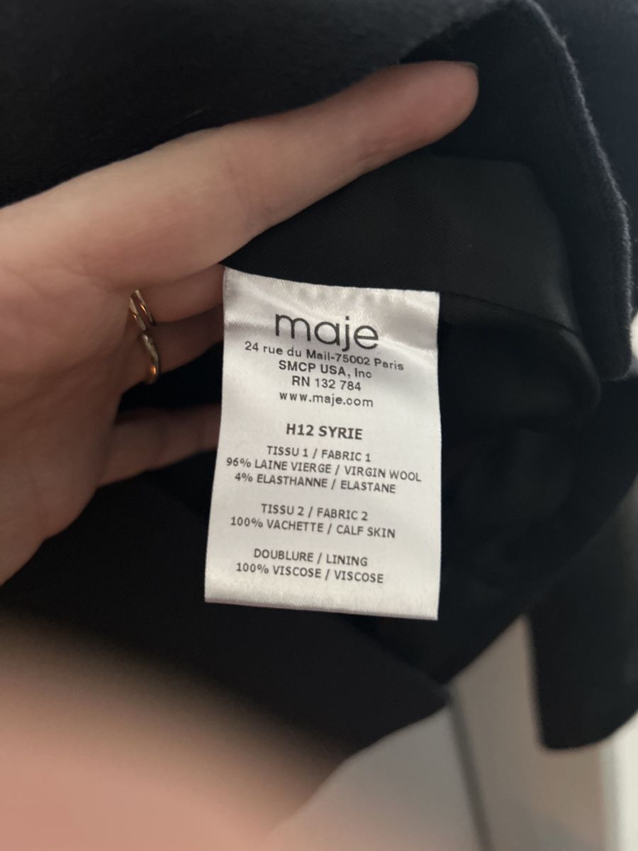 Maje Giacche: Maje Blazer – Usato da zürich venduto da gettingridofstuff 4