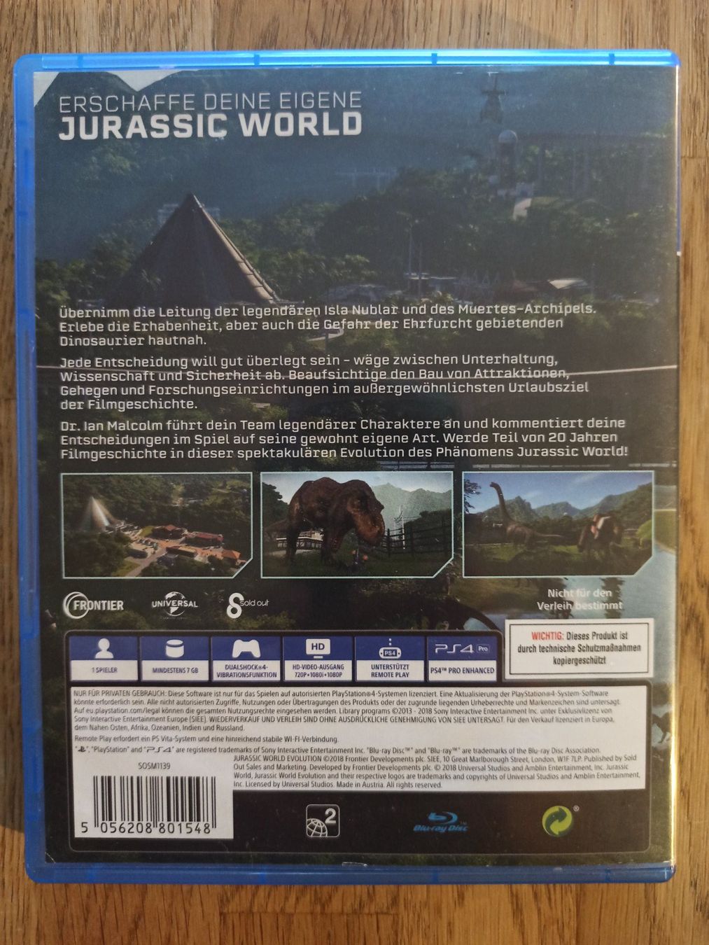 Giochi: Jurassic World Evolution PS4 / PS5 – Usato da Oberweningen venduto da mar_87mx 1
