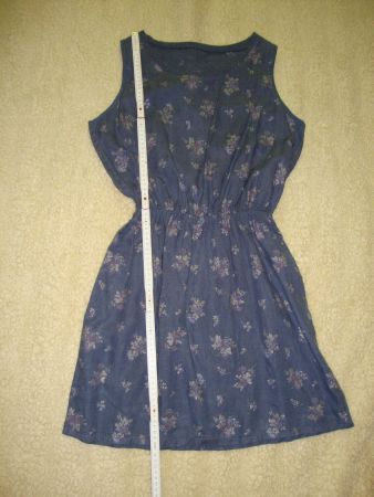 Leinenkleid Blau