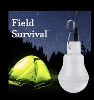 SCHNÄPPCHEN – Solar LED Campinglampe mit Solarpanel – Neu