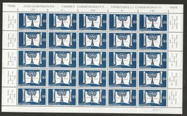 1948 : Serie Nr. 281 - 284 im Bogen, postfrisch **