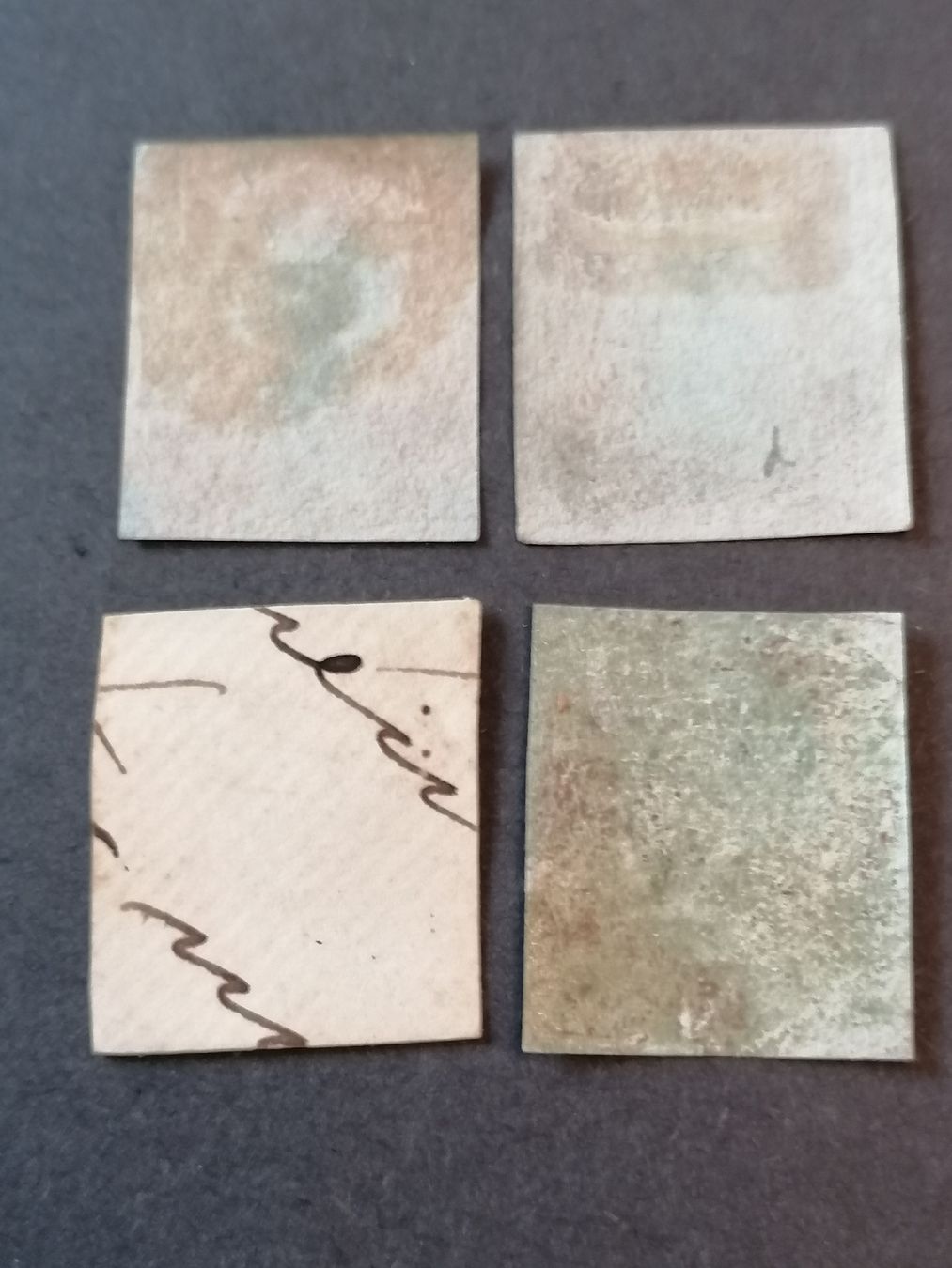 Tous les timbres: 4mal One Penny red 1841  – D'occasion à Happerswil par tschergi 1