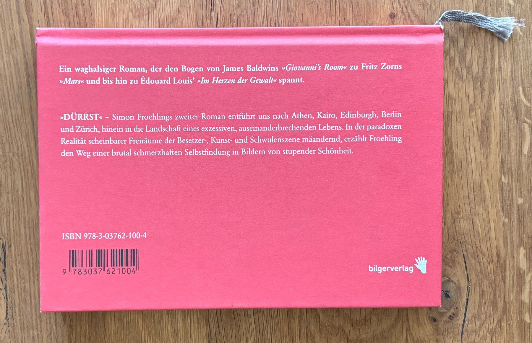 Bücher: Simon Froehling - Dürrst – Gebraucht aus Fahrweid von diamondsonmars 1
