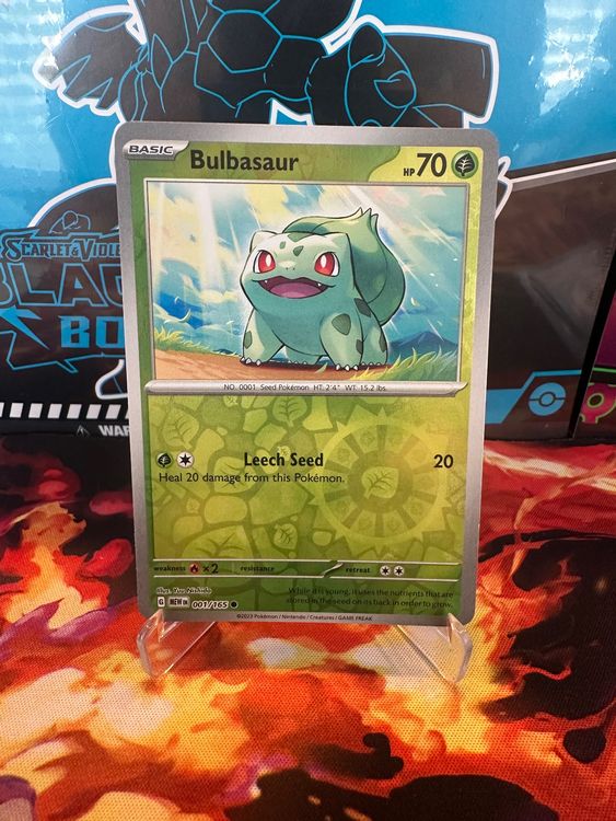 Bulbasaur [Reverse Holo] #001 MEW 151 NM / 🇬🇧 (Gebraucht) in Recherswil ...