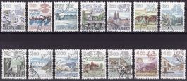 Satz SBK-Nr. 680-693 (Tierkreiszeichen 1982-1986) gestempelt