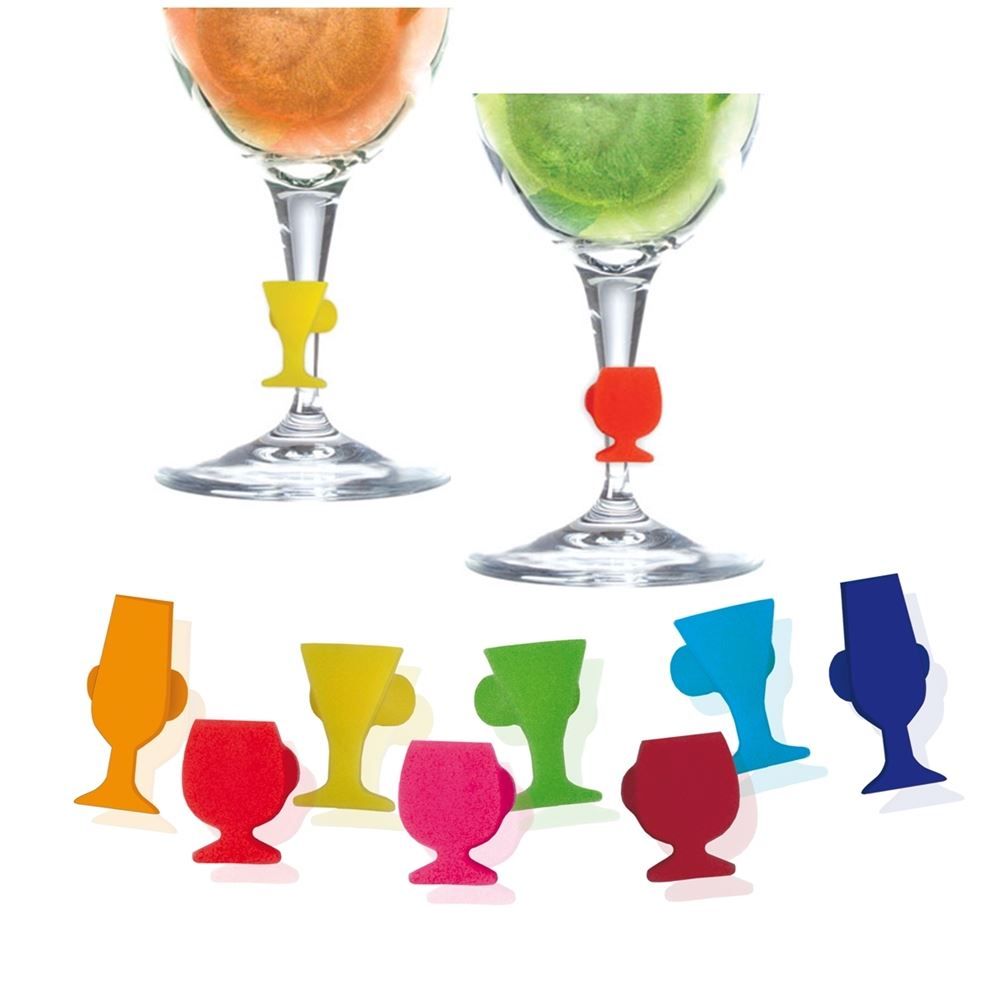 Küchengeräte: VinBouquet Glasmarker GLÄSER Set 8 Stk. – Neu und originalverpackt aus Wettingen von kochshop 1