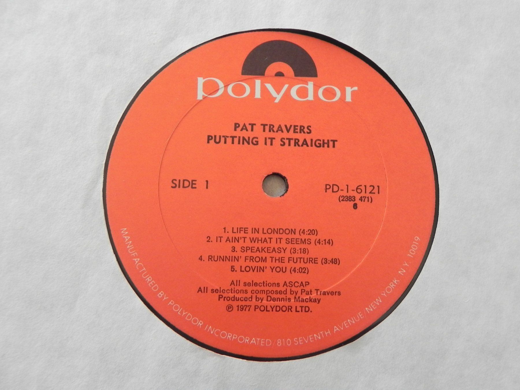 Vinyles: LP Kanada Hardrock Pat Travers 1977 – D'occasion à Siebnen par krimsie 2