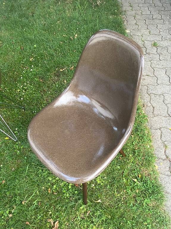 Eames Chaises: Eames Sidechair, seal brown – D'occasion à Lotzwil par Regain 1