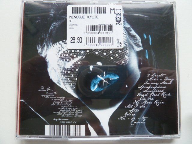 CDs: Kylie Minogue - X – Gebraucht aus Au ZH von sikoku 2