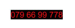 Neue SIM Karte mit Top Nummer 079 66 99 778 sichern!