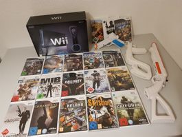 Nintendo Wii inkl. 18 Games & Zubehör