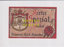 Etikette - Hirter Spezial  (dunkel) /bd