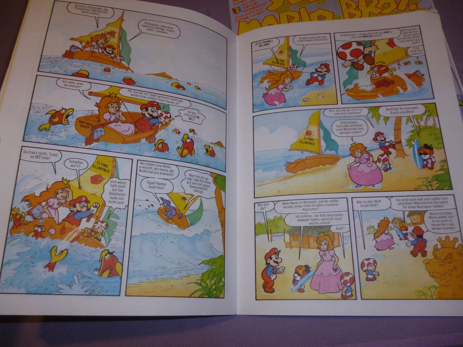 Fumetti: MARIO  SUPERBROTHER COMIC + Spielzeugauto, (MIT BATTERIE) – Usato da Volketswil venduto da nemo2000 9