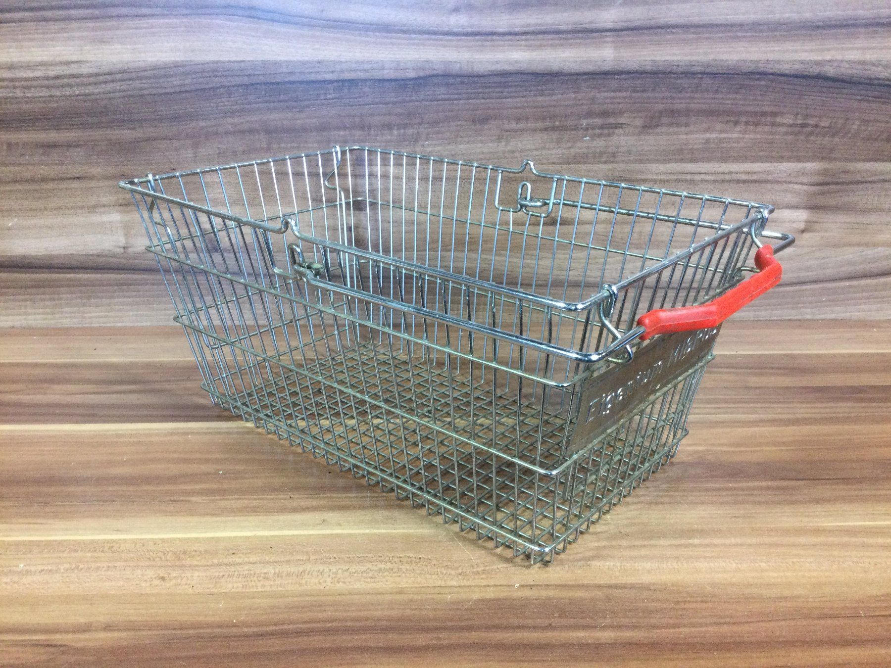 Outils anciens: Gebrauchter kultiger Migros Eisengitter Einkaufskorb – D'occasion à Wangen SZ par kuriosum12 2