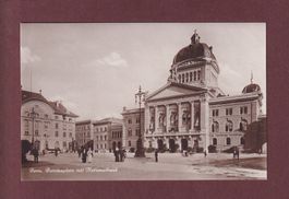 BERN - Bundesplatz - Nationalbank - 1917