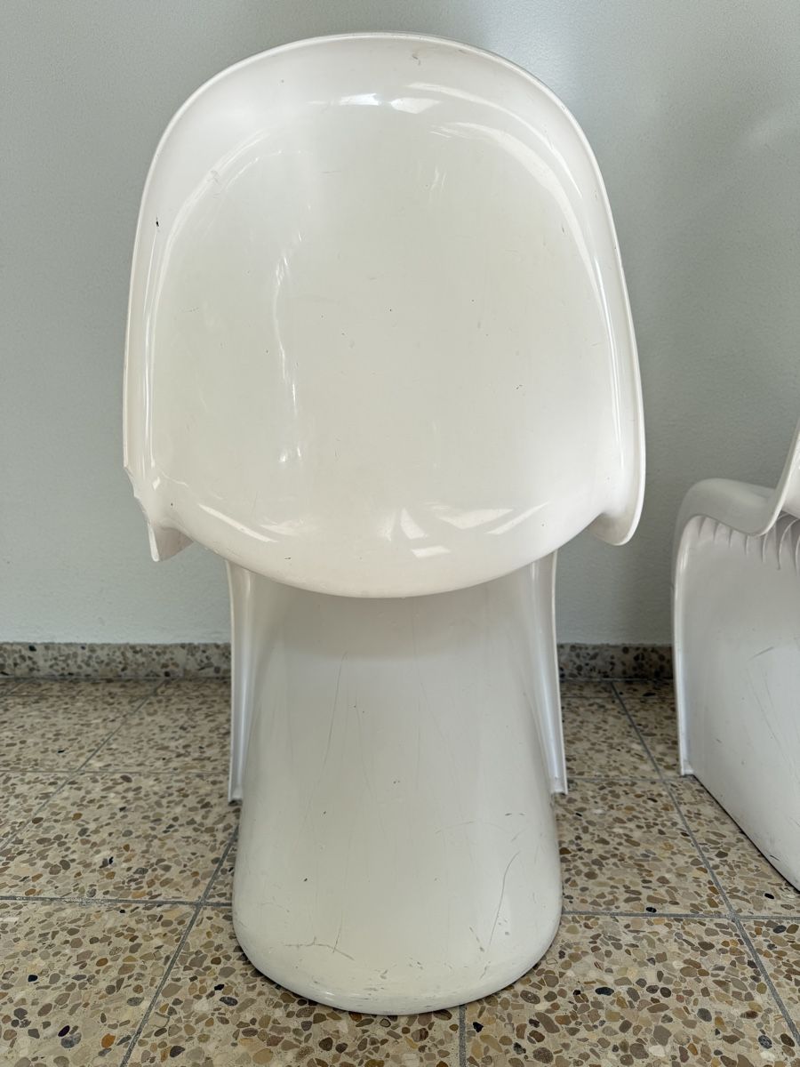 Herman Miller Chaises: 2 x Panton Chair Defekt – Défectueux à Zürich par sh1000 4