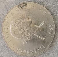 Seltene Queen Elizabeth II Münze von 1965 zu verkaufen!