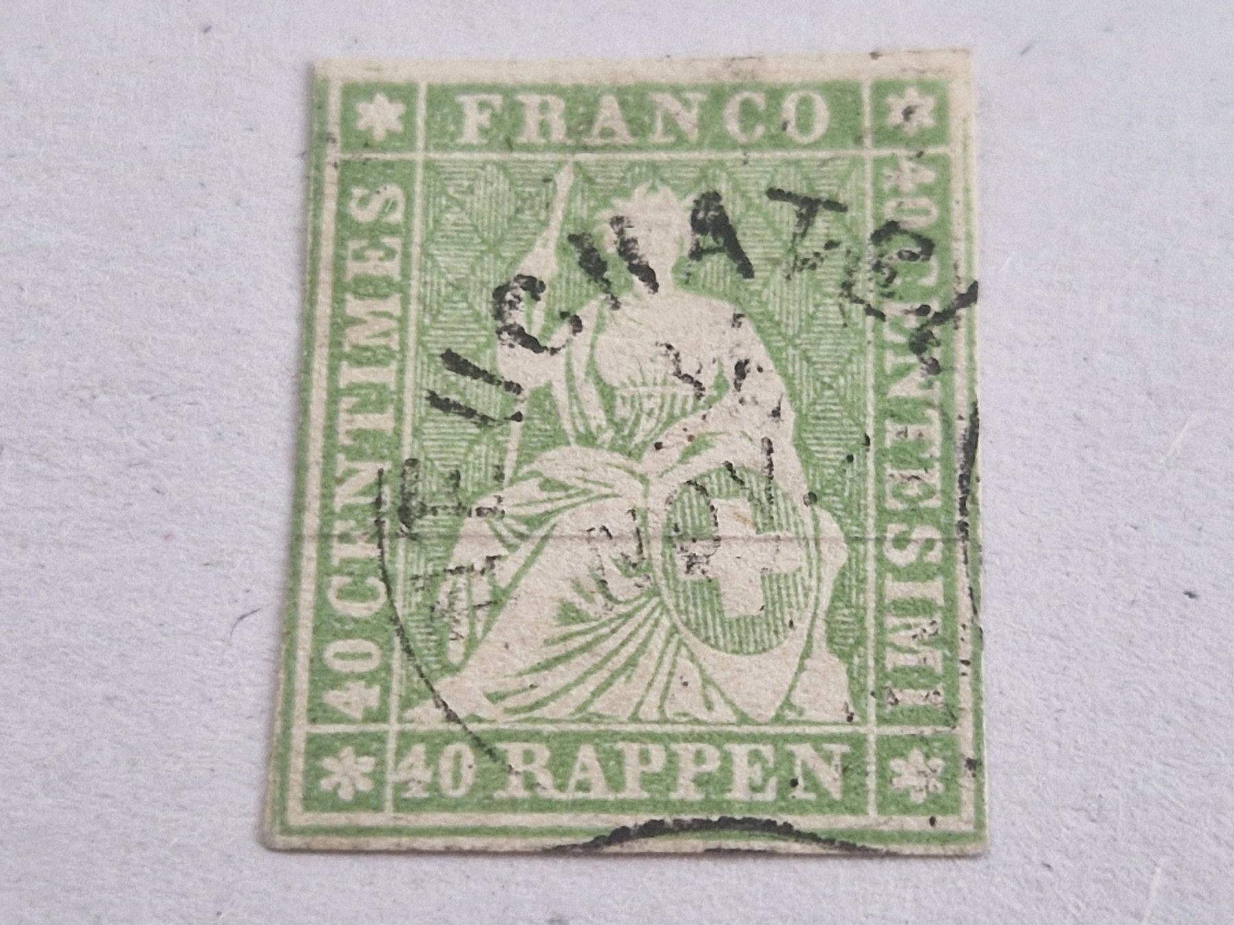Tutti i francobolli: Strubel 26C, signiert, ab 1.- – Usato da Burgdorf venduto da Glossy01
