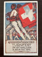 ST. GALLEN Eidgenössisches Turnfest 1922, SONDERSTEMPEL