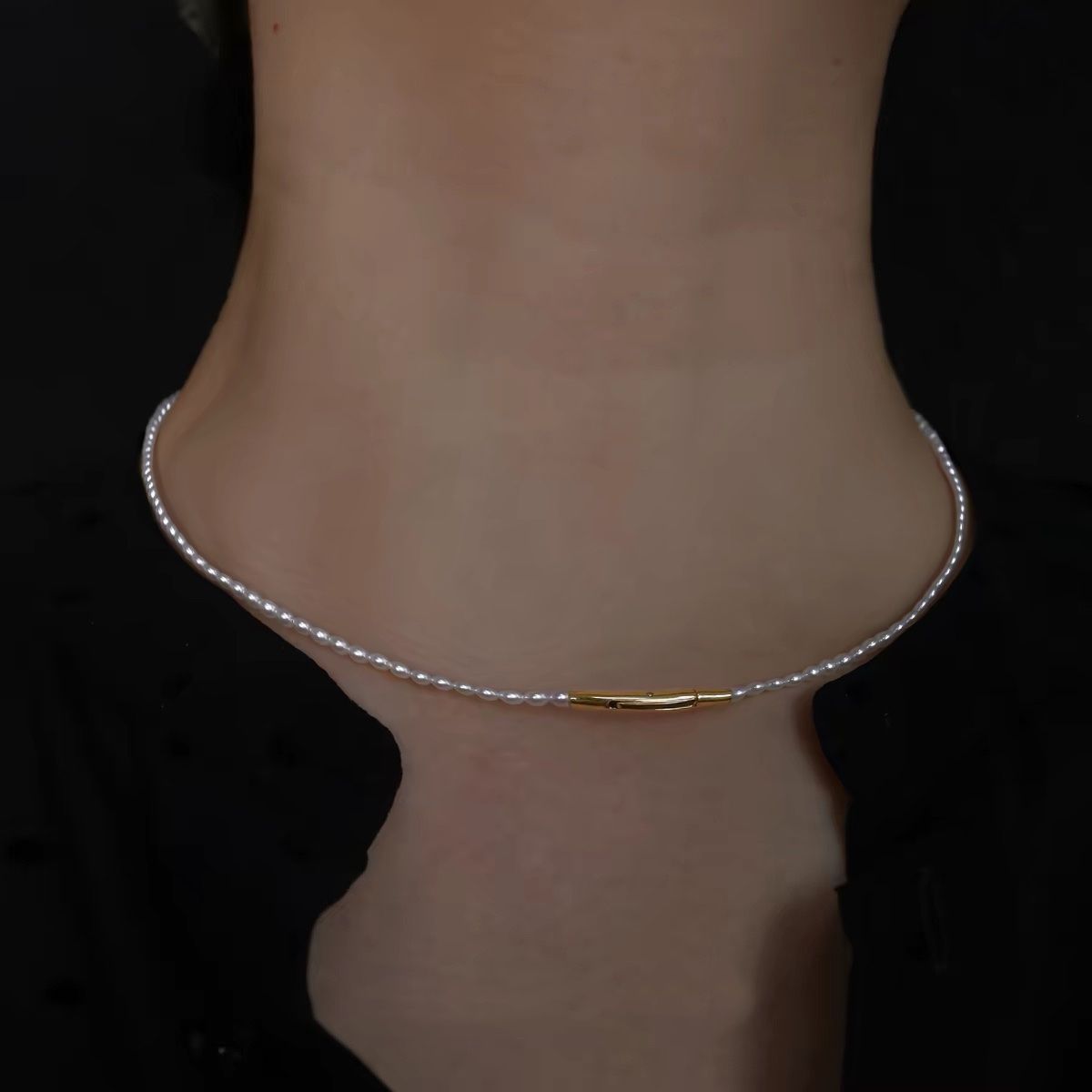 Catenine: Süsswasserperlen Kette echte – Nuovo e nell'imballaggio originale da Sarnen venduto da Yingsperlen4 2