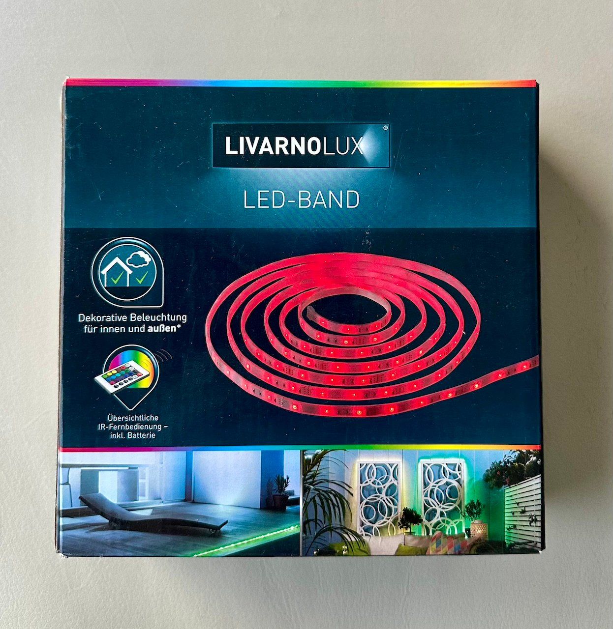 Lichterketten & Leisten: LED - Band  5m – Neu und originalverpackt aus Ried-Brig von Challi