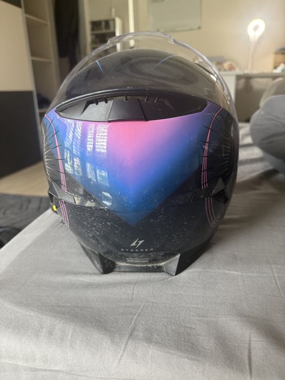 Casques & visières: Motorradhelm Stürner, Skull-Design, Grösse M – D'occasion à Langwiesen par bus_7lgl 3
