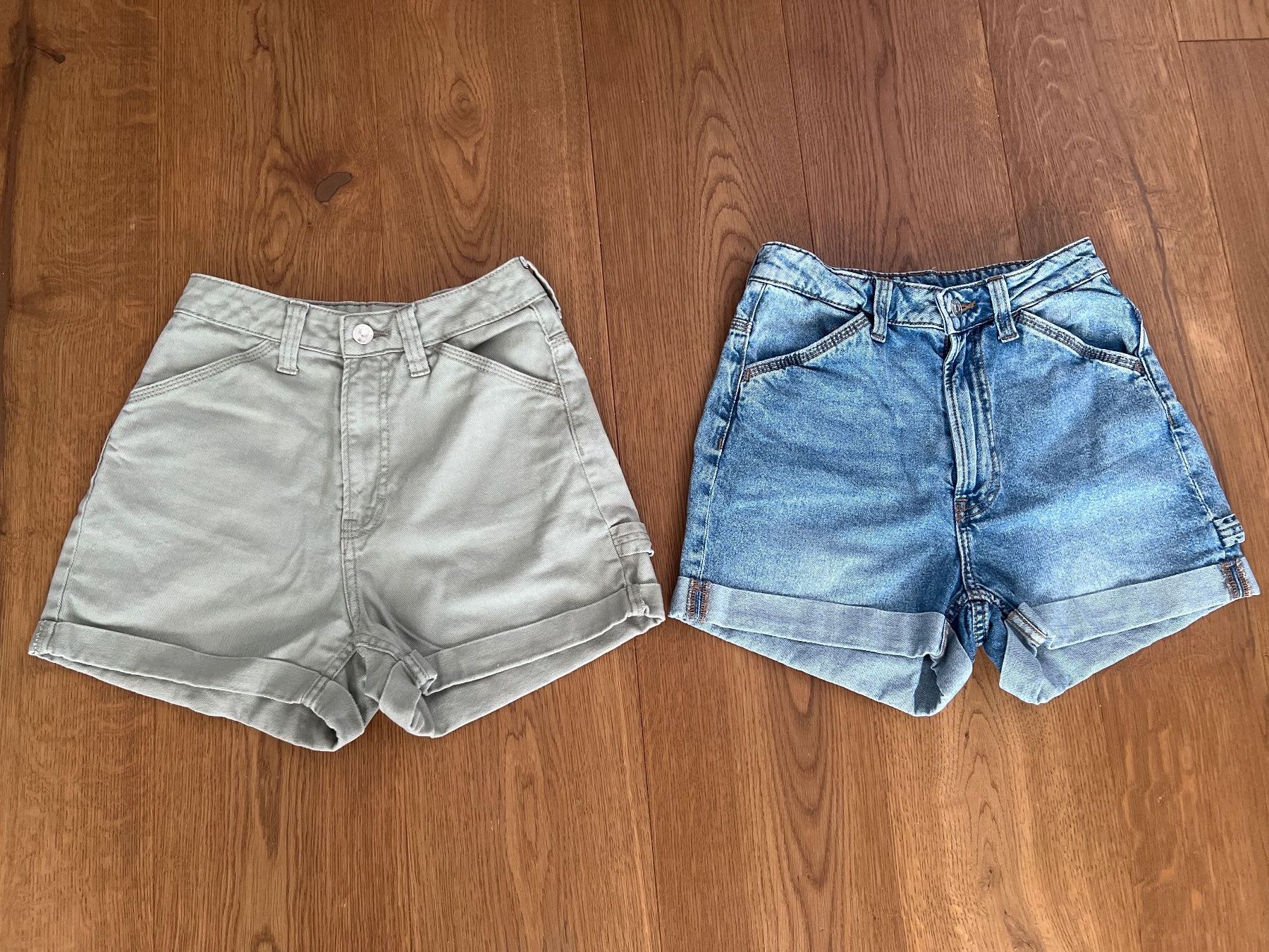 H&M Pantaloni: 2 Paar Shorts von H&M Divided - Grösse 34 – Usato da Aesch BL venduto da Goldfish13