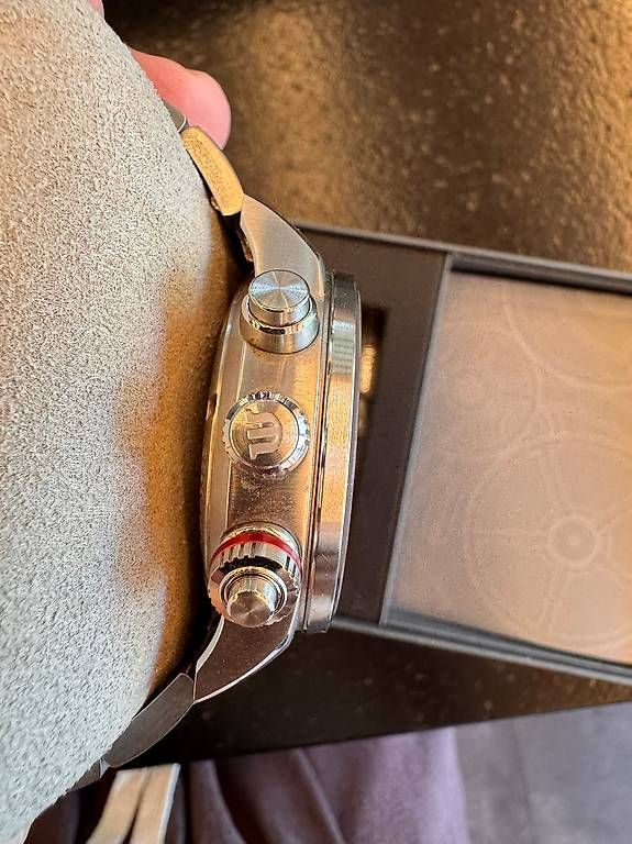 Orologi: Maurice Lacroix Pontos S Chronograph Automatic  Full Set  – Usato da St-Légier-Chiésaz venduto da lostin4tune 4