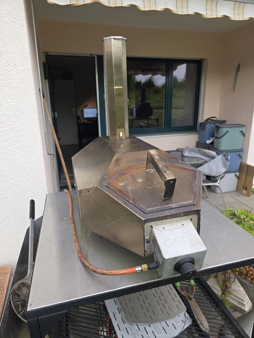 Ooni Pizzaofen: Ooni Pro Pizzaofen mit Gasbrenner – Gebraucht aus Bremgarten AG von AModoMio 3
