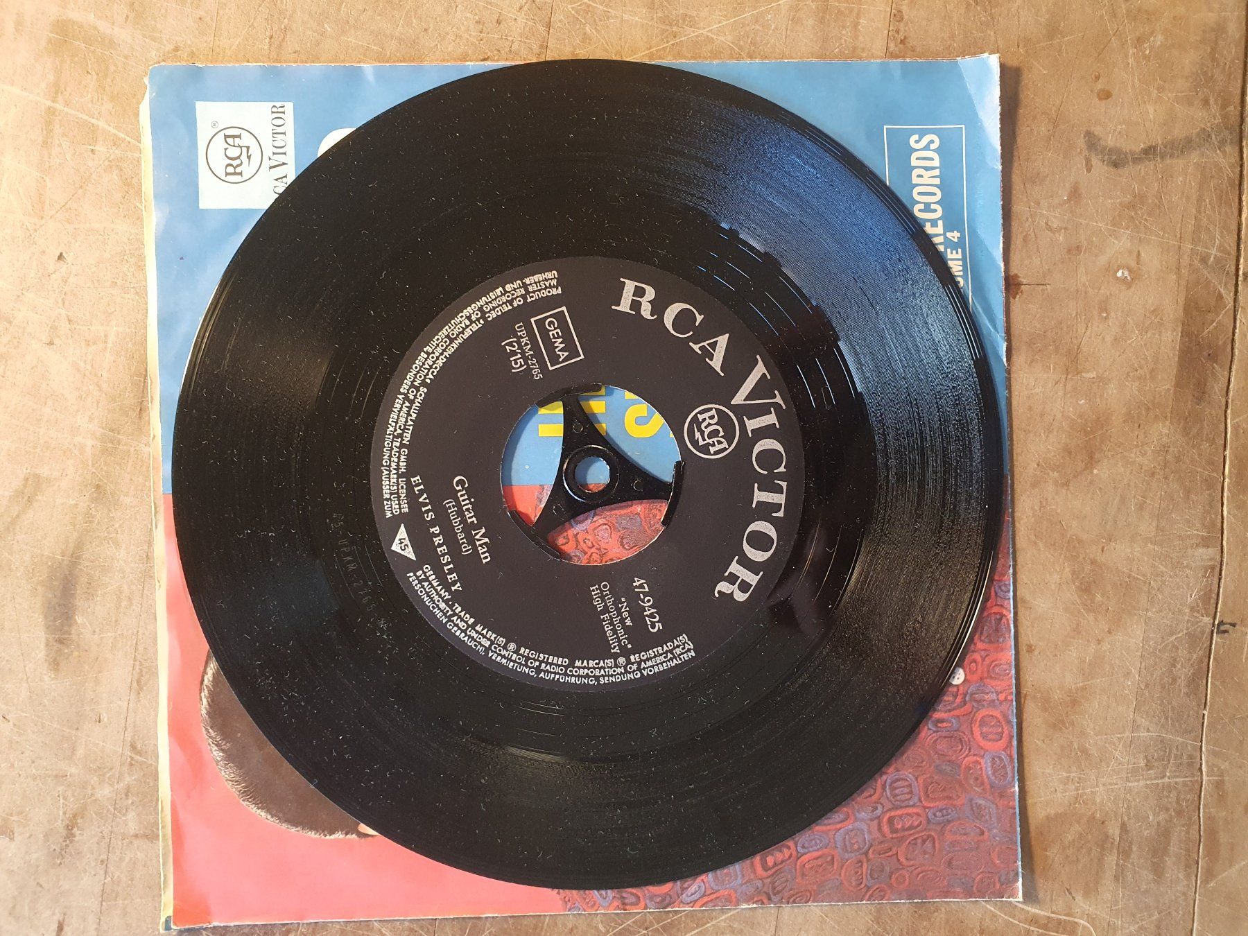 Dischi in vinile: Maxi Single Elvis Presley Guitar Man – Usato da Zürich venduto da loosebone 3