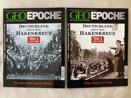 2x Geo Epoche, Deutschland unter dem Hakenkreuz, 1+2