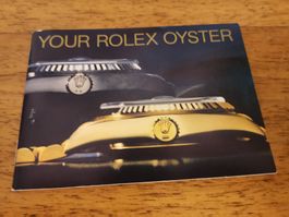 Rolex Oyster Manual - Seltenes Sammlerstück 1989