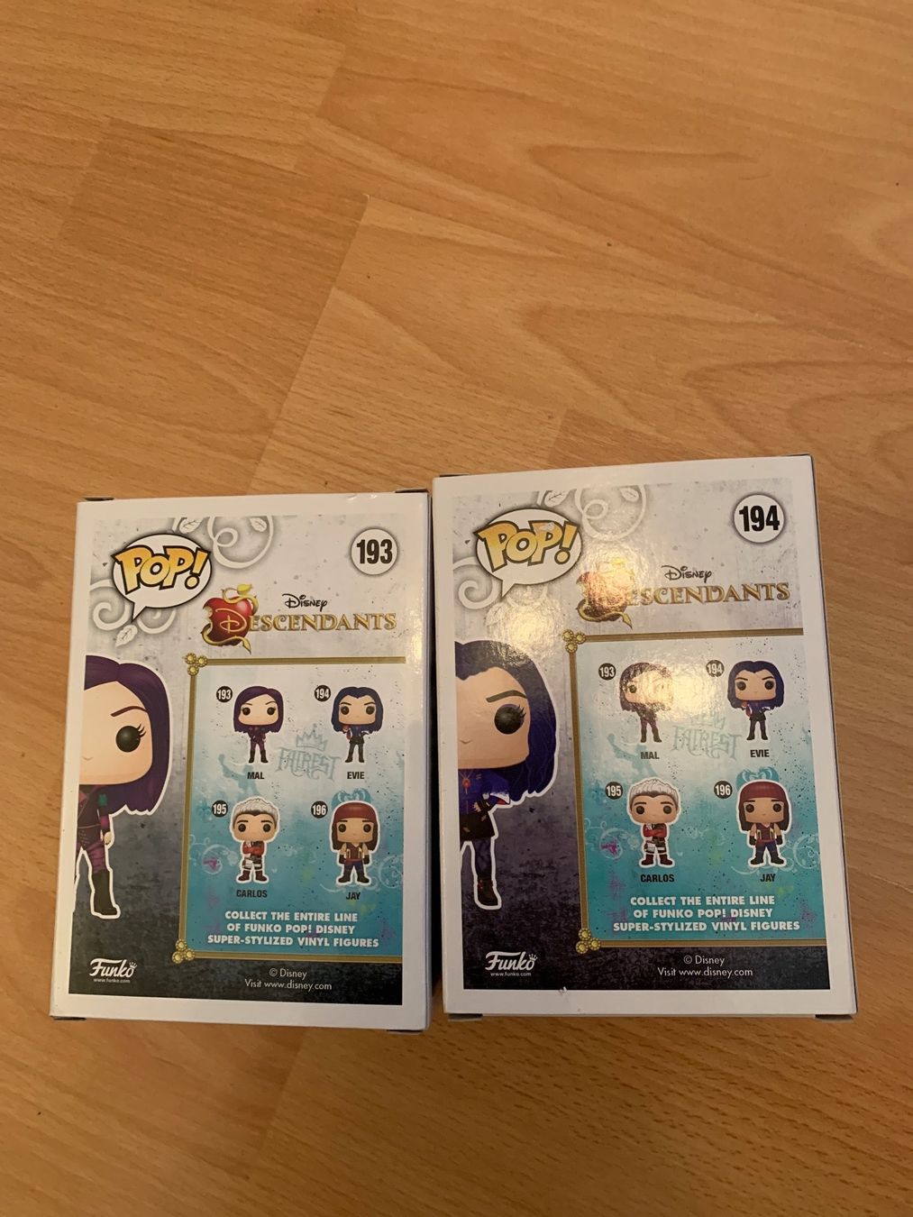 Disney Statuette: Lot de 2 pops Mal et Evie – Usato da MEYRIN venduto da Gwendo10 1