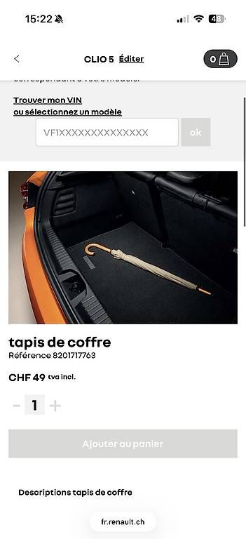 Autos: Protections Renault Clio 5  – D'occasion à Boudry par maz_d79g 2