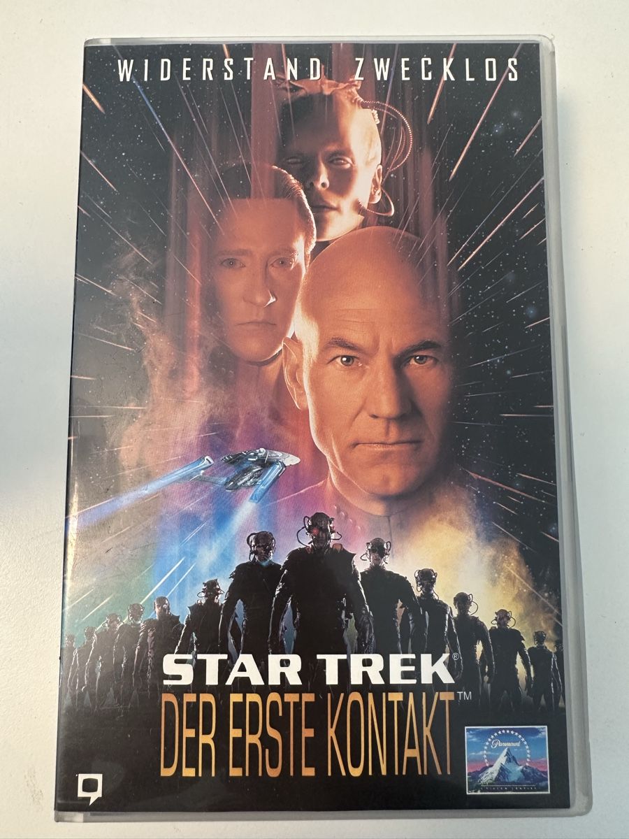 Tutti i VHS: VHS Sci-Fi-Kult: Star Trek  Der Erste Kontakt – Usato da Zollikofen venduto da Taximan89