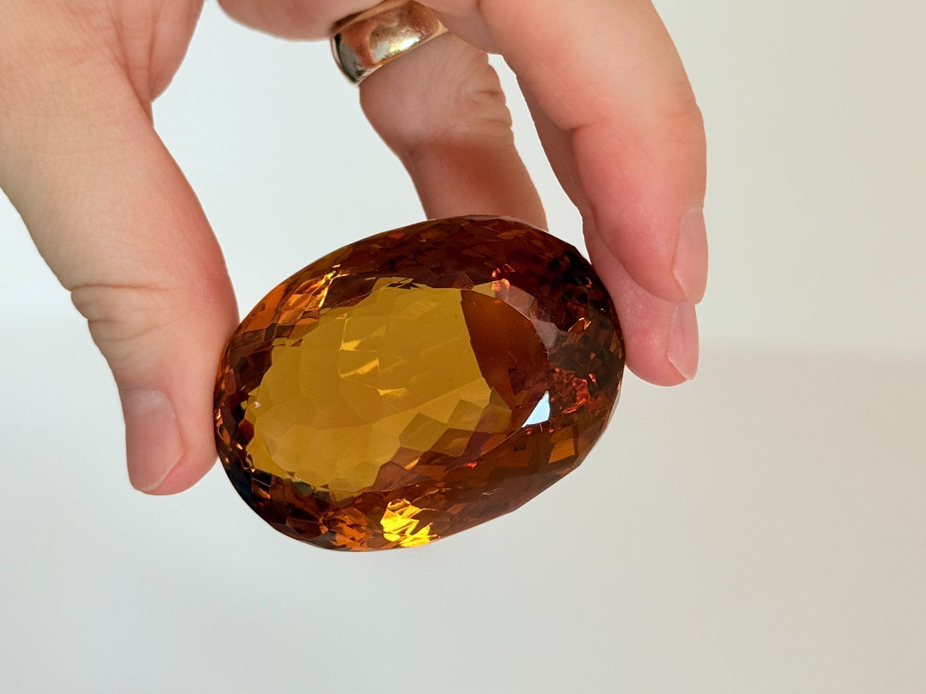 Minerali & Pietre curative: 461.45 Ct Certified Oval Cut Loose Gem – Nuovo e nell'imballaggio originale da Genève venduto da AWWA 1