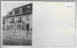 Basel - Spalenring - Reihenhäuser