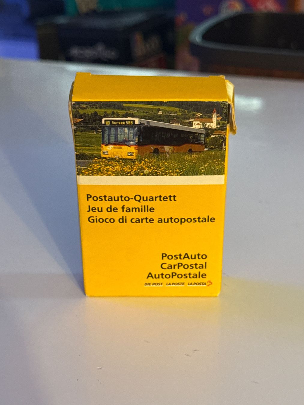 Giochi: PostAuto Quartett Komplett – Usato da Allschwil venduto da meeresperle