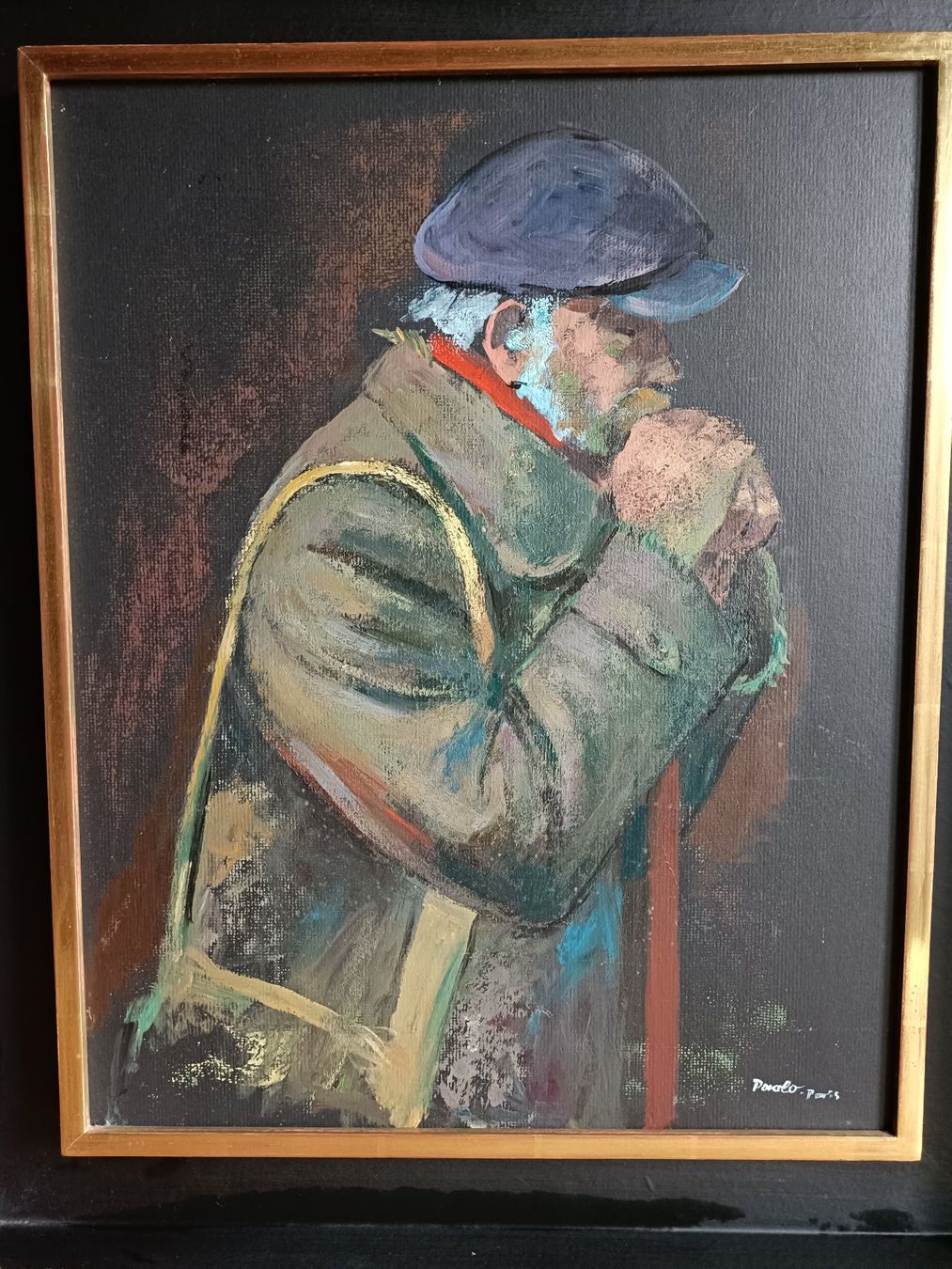 Dipinti: Paul Jakob Müller, PAOLO, Kunstmaler – Usato da Embrach venduto da Illingen13 1